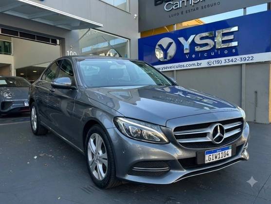 MERCEDES-BENZ C 180 1.6 CGI 16V TURBO FLEX 4P AUTOMÁTICO